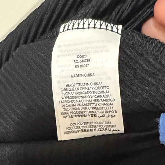 BODEN Halterneck Plisse Jersey Maxi Dress Black 12P - Picture 13 of 13